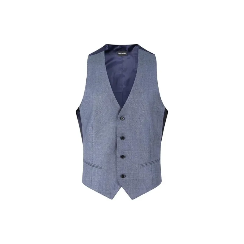 EMPORIO ARMANI SS24 Business Suit Men's Dark Blue-3