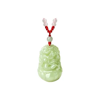 LAOMIAO Hetian Jade Pendants Unisex Green Jade