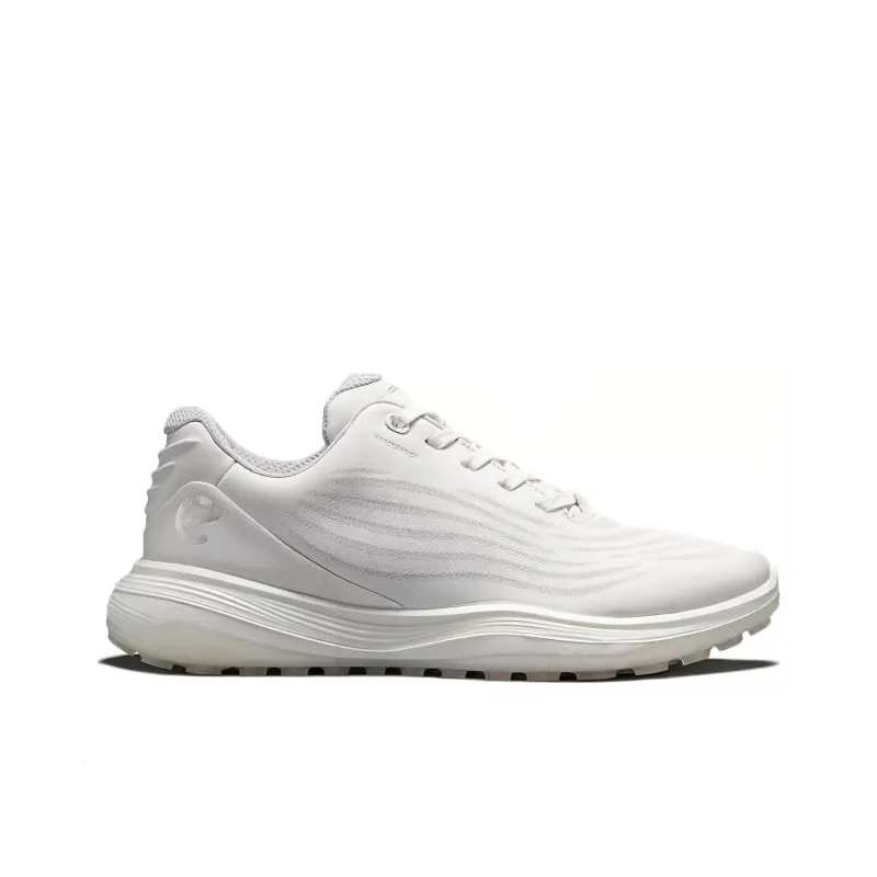Ecco Wear Resistant Low Top Casual Shoes Women's White-1