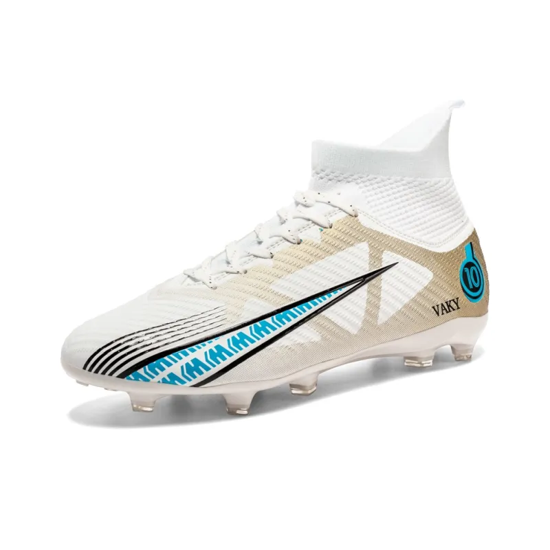 VAKY Cushioned Slip-Resistant Abrasion-Resistant Breathable Soccer Shoes Unisex-2