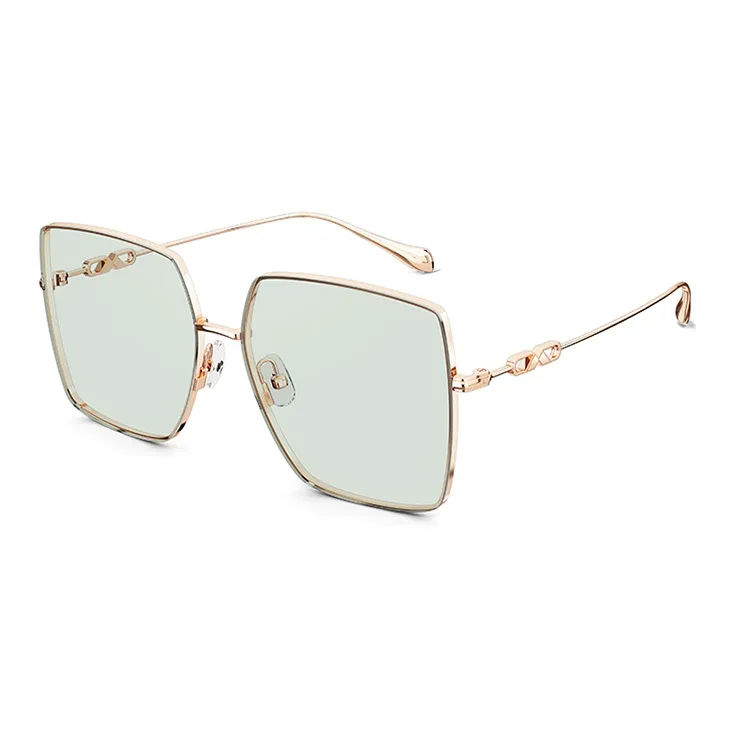 MOLSION Alloy Square Sunglasses Women's-5