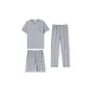 LJF6611 Men's-Silver Gray
