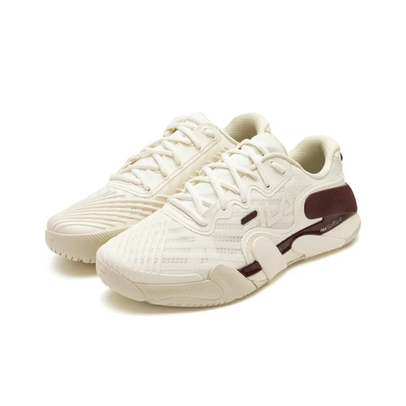 FILA Potenza Low Top Tennis Shoes Women's Brown White-2