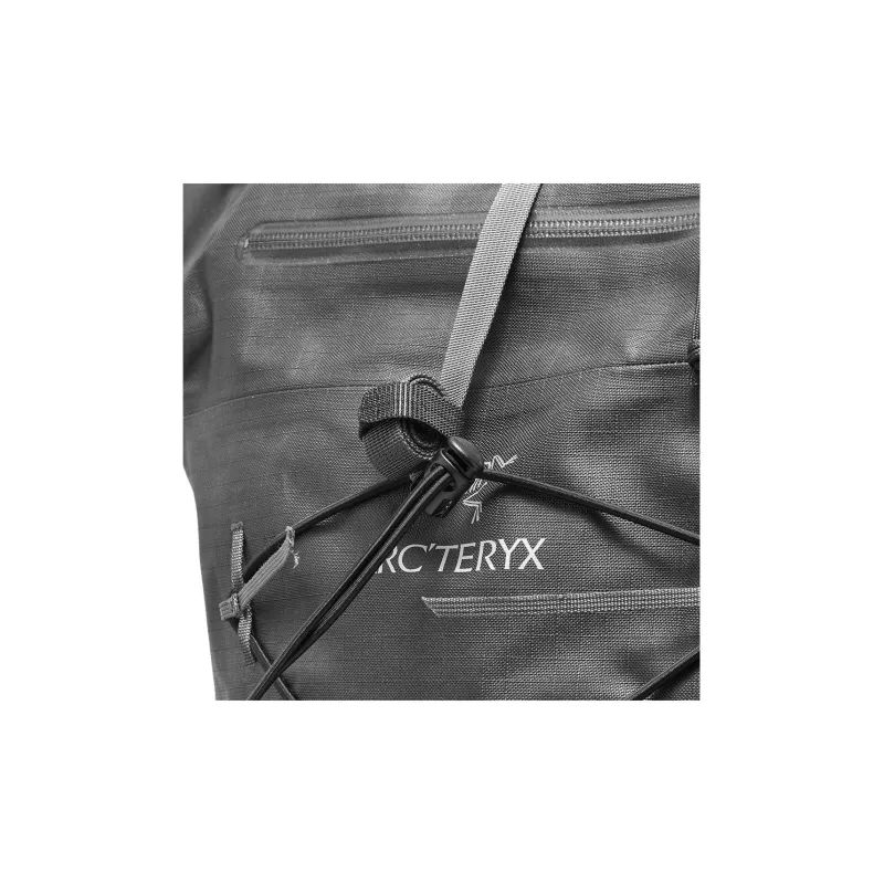 Arcteryx ALPHA Fabric Backpack Regular Men's Carbon Copy Black Gray-4
