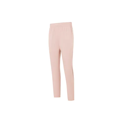 QIAODAN Casual Pants Women's Sheer Pink