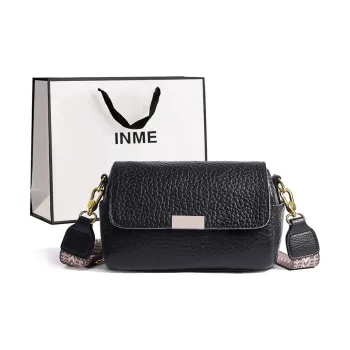 Inme Cow Leather Top Grain Cow Leather Shoulder Bag Regular Women's