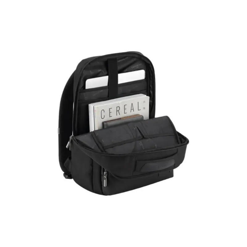 SAMSONITE Polyester Travel Bag, Laptop Bag, Backpack Men's Black-4