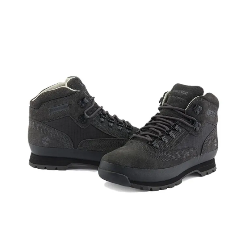 Timberland X White Mountaineering Euro Hiker Boots 'Black Suede'-3