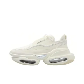 BALMAIN B Bold Low Top Casual Shoes Men's White