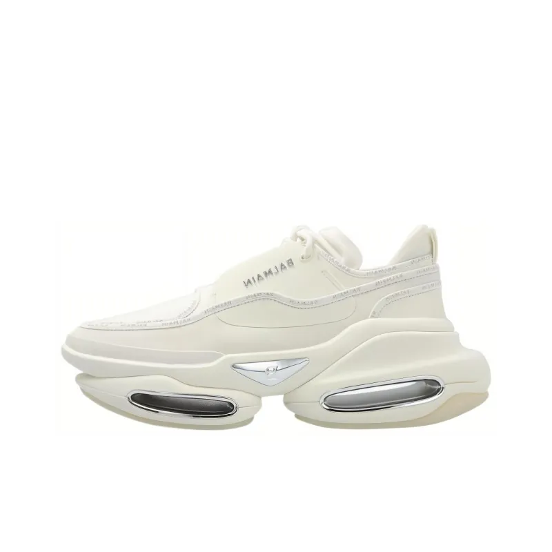 BALMAIN B Bold Low Top Casual Shoes Men's White-0