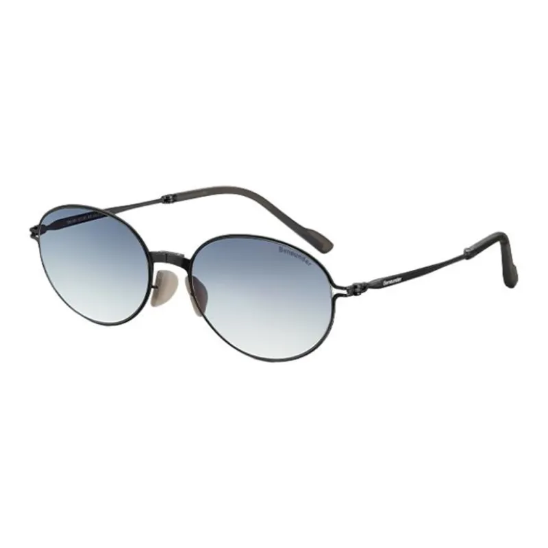 BENEUNDER Metal Oval Sunglasses Women's Multicolor-2
