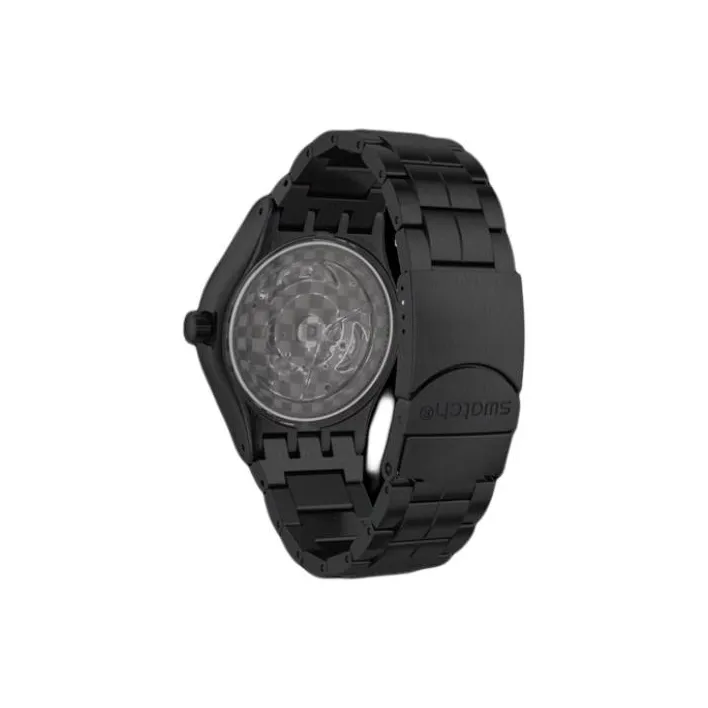 SWATCH Men Black Watch YIB401G-3