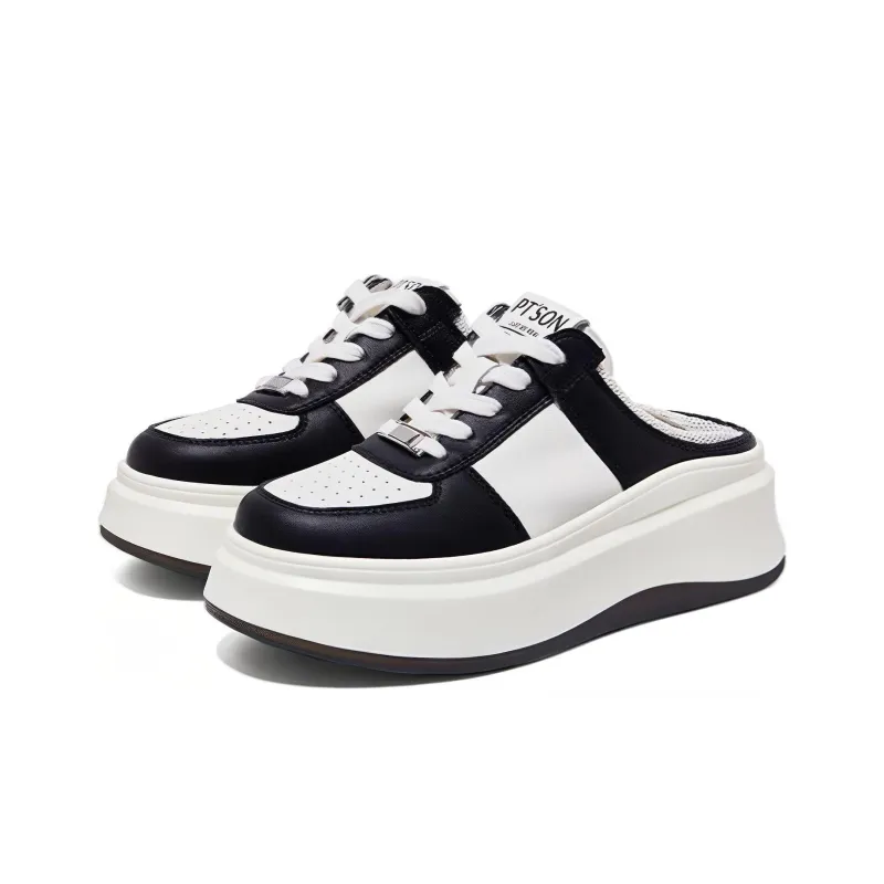 PT'SON Closed Toe Slippers 5cm Women's-1