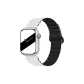Apple Silicone Strap-White Black