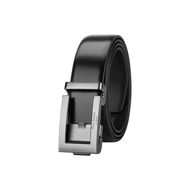 PIERRE CARDIN Cow Leather, Father, Father in Law, Dad Belt Box Men's 3.5cm-6