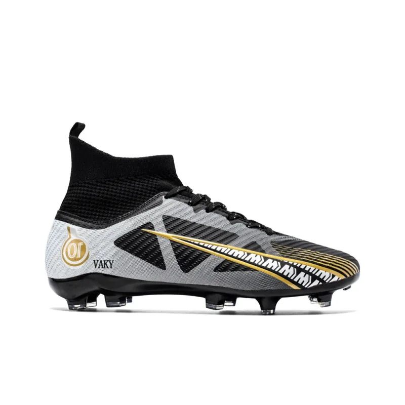 VAKY Cushioned Slip-Resistant Abrasion-Resistant Breathable Soccer Shoes Unisex-6