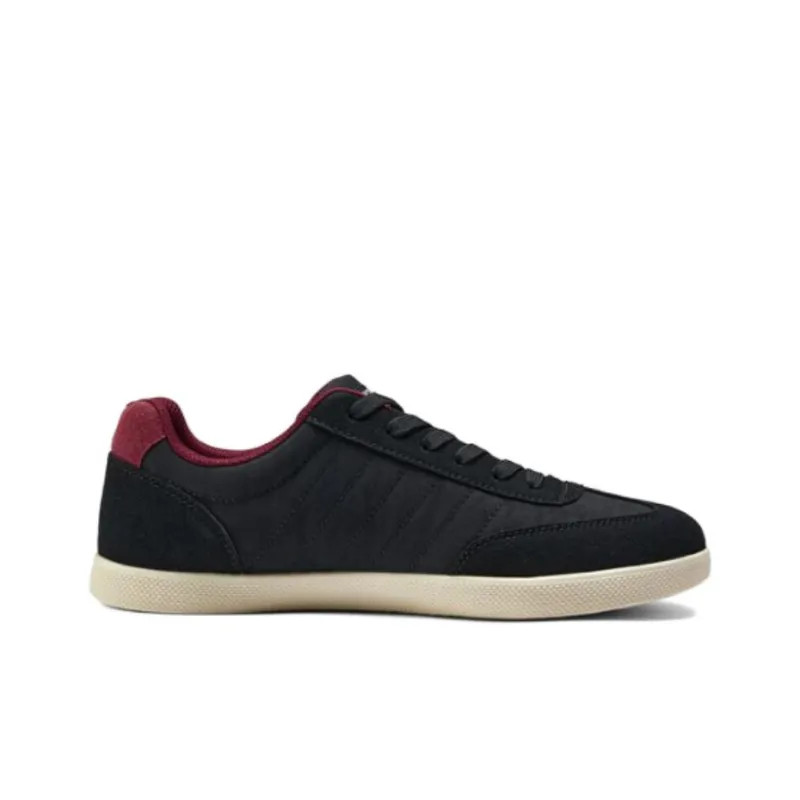 Skechers Cushioning, Wear Resistant Low Top Skateboard Shoes Men's Black-1