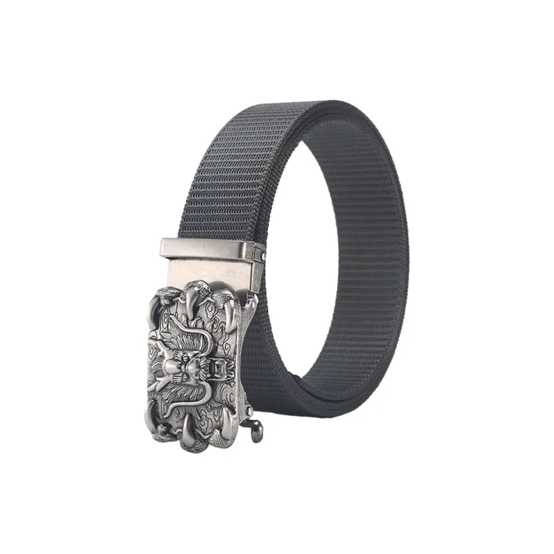 JW Automatic Buckle No Tooth Belt Casual Trendy Versatile Belt Belt Width 3.4cm Men's-3