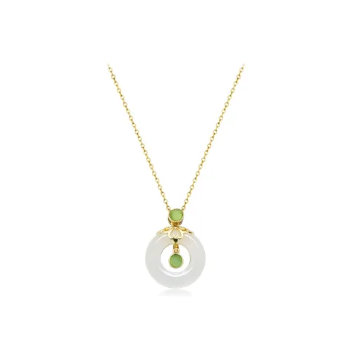 WANLIACC Jade Necklaces Women's