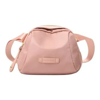 TOUCH MISS Oxford Crossbody Bag Shoulder Bag Small Size Women's Cherry Blossom Pink