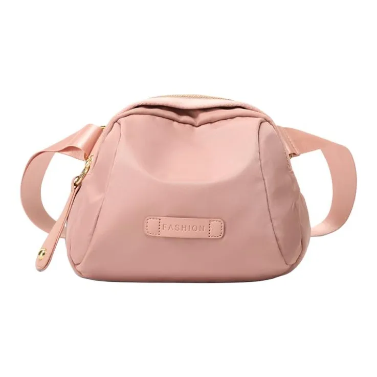 TOUCH MISS Oxford Crossbody Bag Shoulder Bag Small Size Women's Cherry Blossom Pink-0