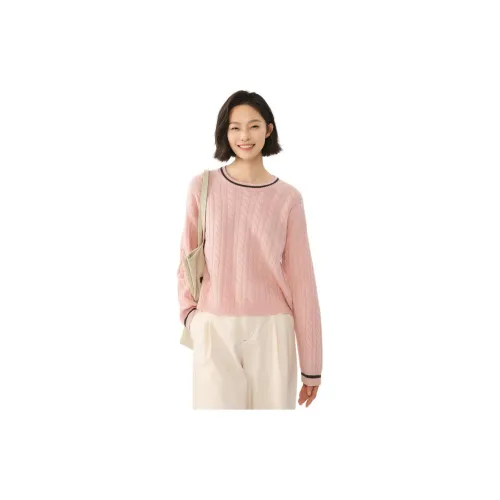 Asuka and new sake Sweaters Women's British Pink