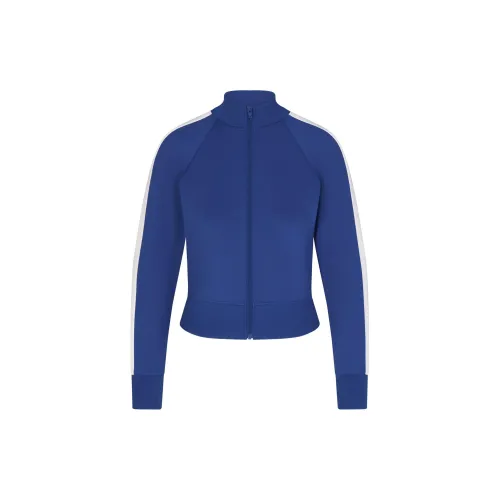 Skims TRACK Series Jackets Women's Cobalt Blue