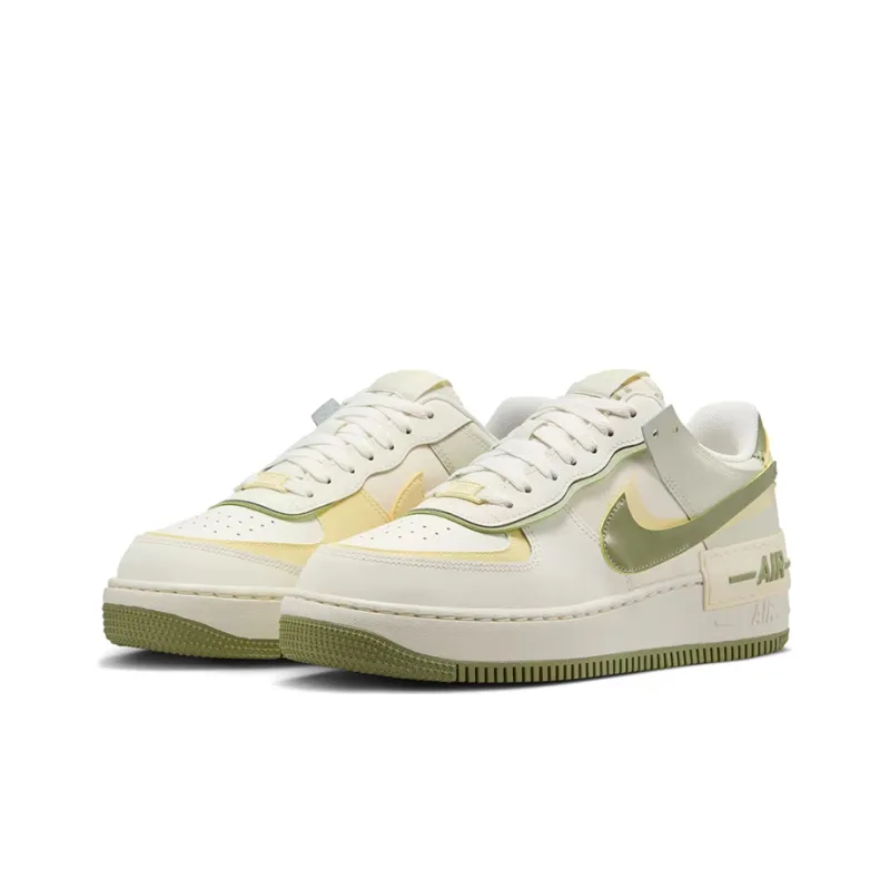 Nike Air Force 1 Shadow Pale Ivory Oil Green Women's-2