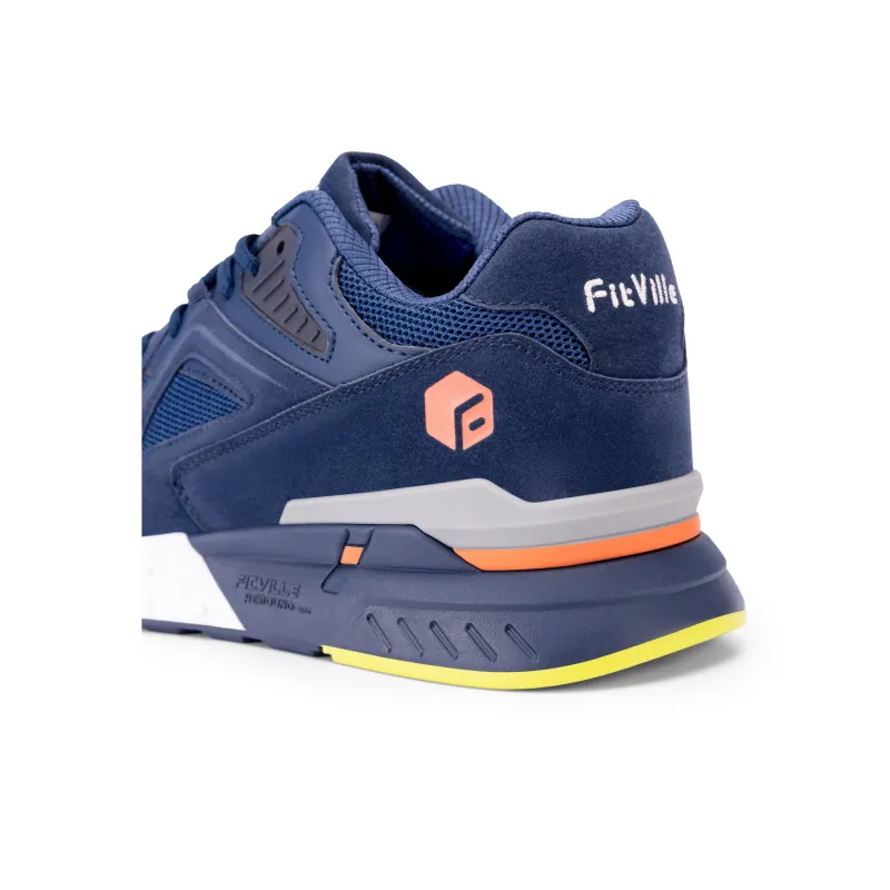 Fitville Casual Shoes Men Low Top Black, Blue-6