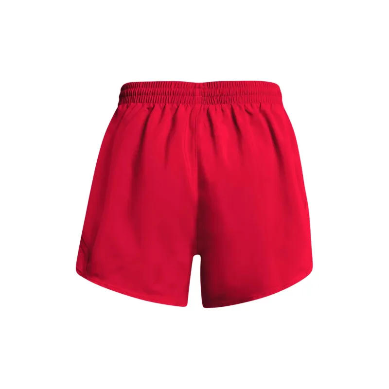 Under Armour UA Fly-By Casual Shorts Women's Red-1