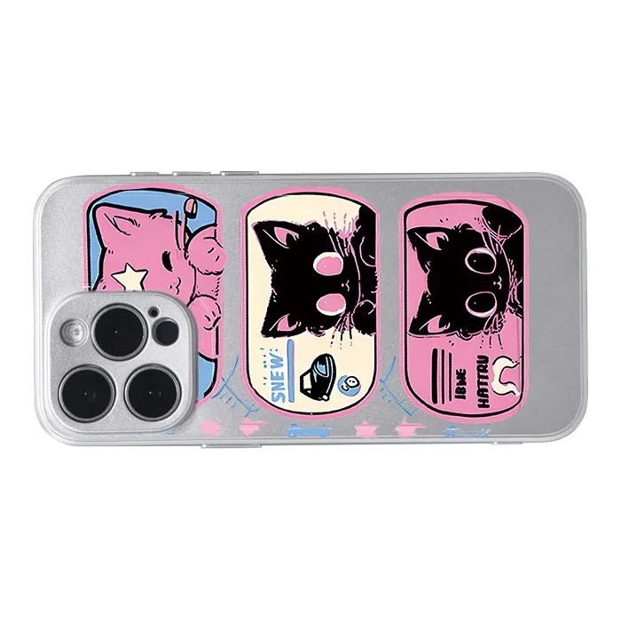 Victory Charge Silicone Material Little Kitten Phone Cases For Apple/iPhone15PRO/14PLUS/12PROMAX/13//11 Trendy And Cool-1