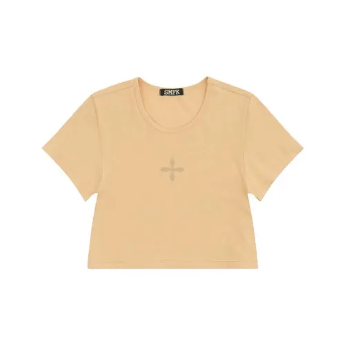 SMFK T-Shirts Women's Sand