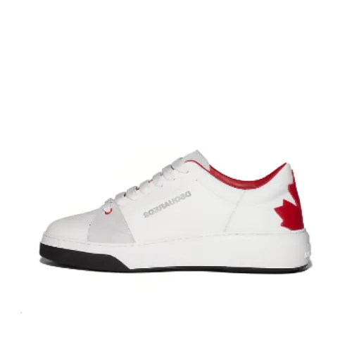 DSQUARED2 Contrasting-heel Low-top Sneakers