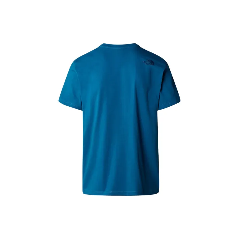THE NORTH FACE MOUNTAIN LINE T Shirt Men's Blue-1