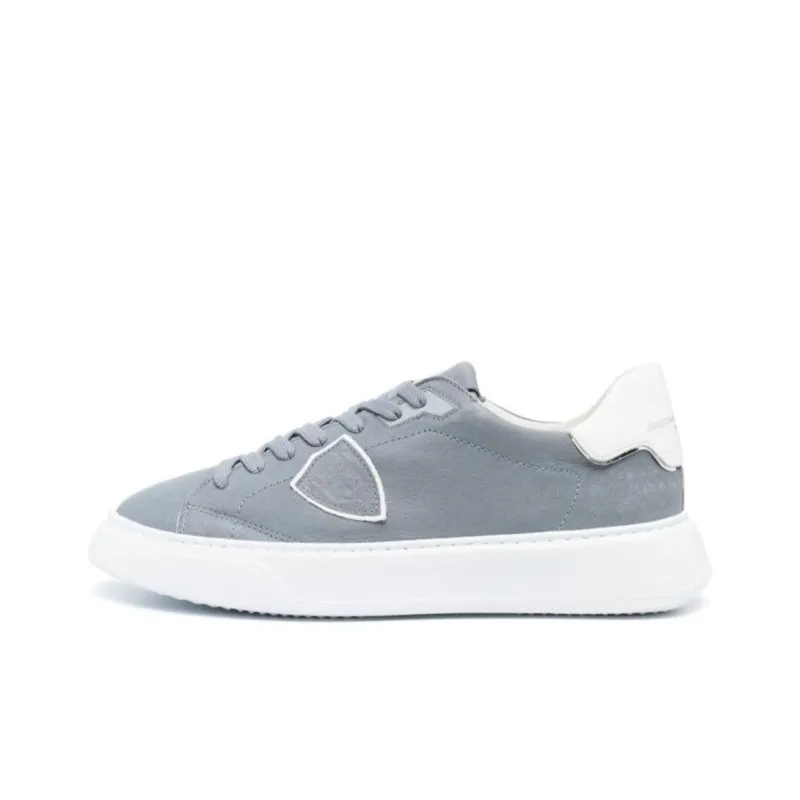 PHILIPPE MODEL Paris Temple Leather Sneakers-0