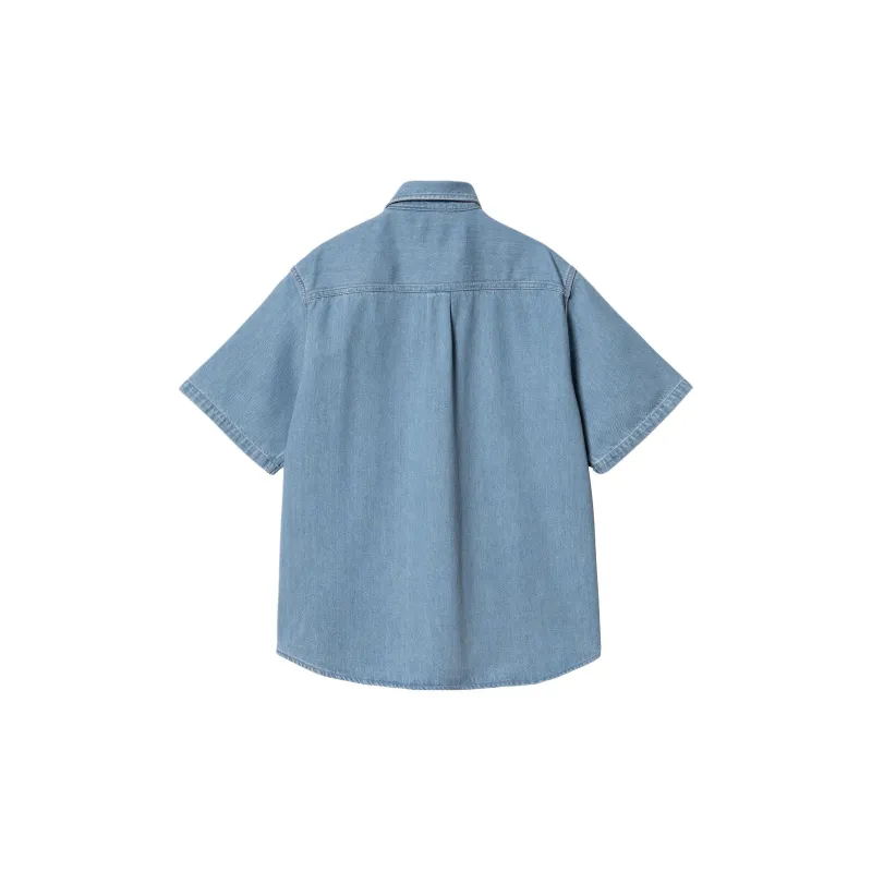 Carhartt WIP SS24 S/S Ody Shirt Men's Light Blue-1