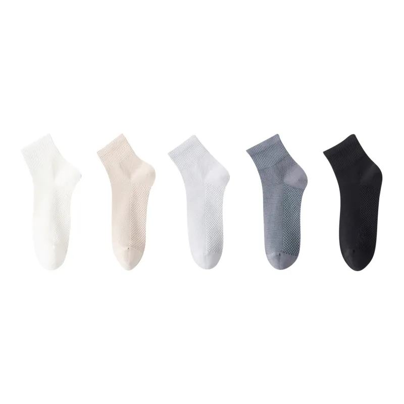 MIIOW Mid Calf Socks Men's Pack Of 5-5
