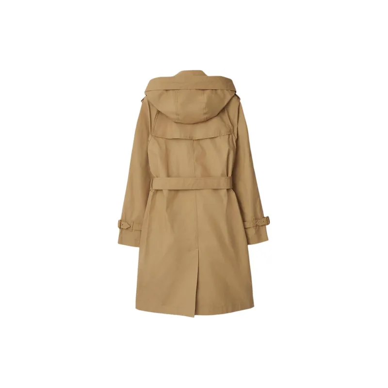 Burberry Trench Coat Women's Beige-1