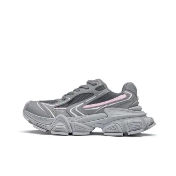 CINDY C ERIC Low Top Chunky Sneakers Women's Gray