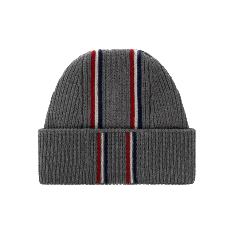 Moncler Logo Patch Knitted Beanie-1