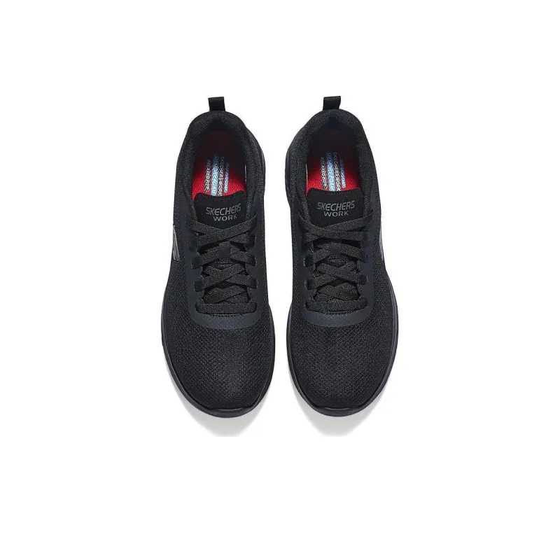 Skechers Breathable Cushioning Wear Resistant Low Top Canvas Shoes Men's Black-3