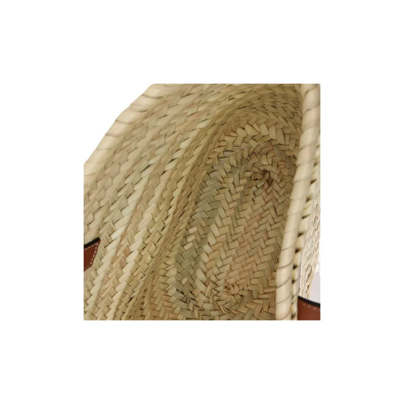 LOEWE Logo Patch Basket Bag-8