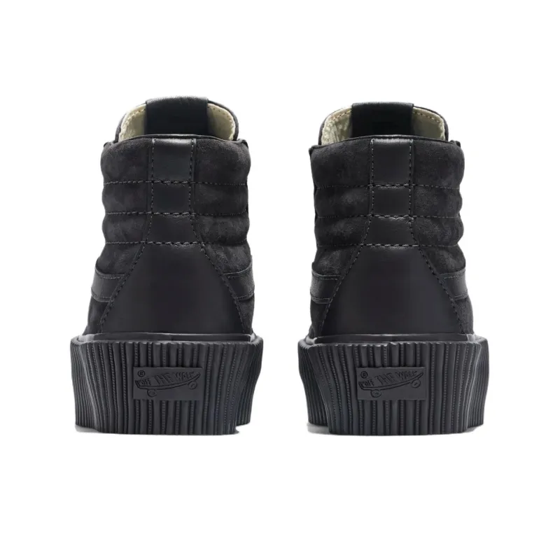 Sk8 Premium Vans Hi 38 Reissue Platform 'Onyx Black'-2