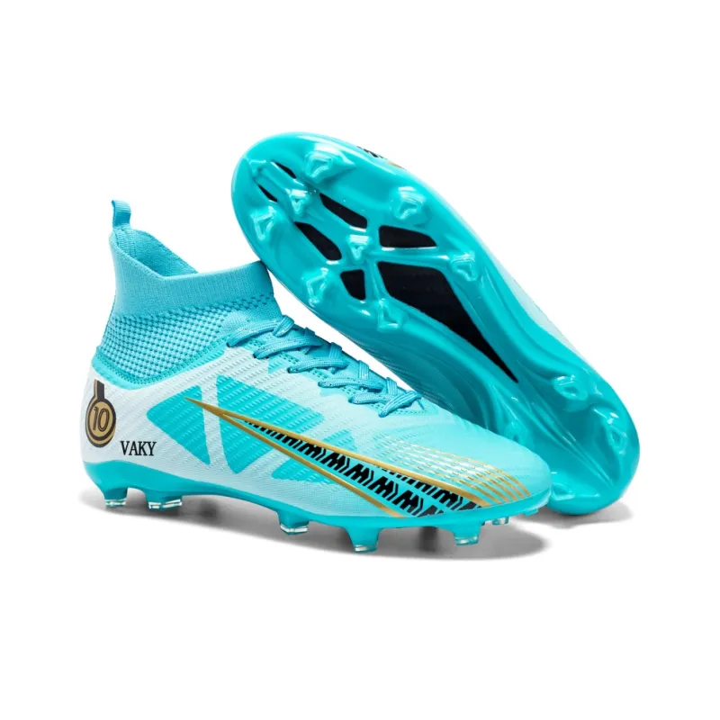 VAKY Cushioned Slip-Resistant Abrasion-Resistant Breathable Soccer Shoes Unisex-13