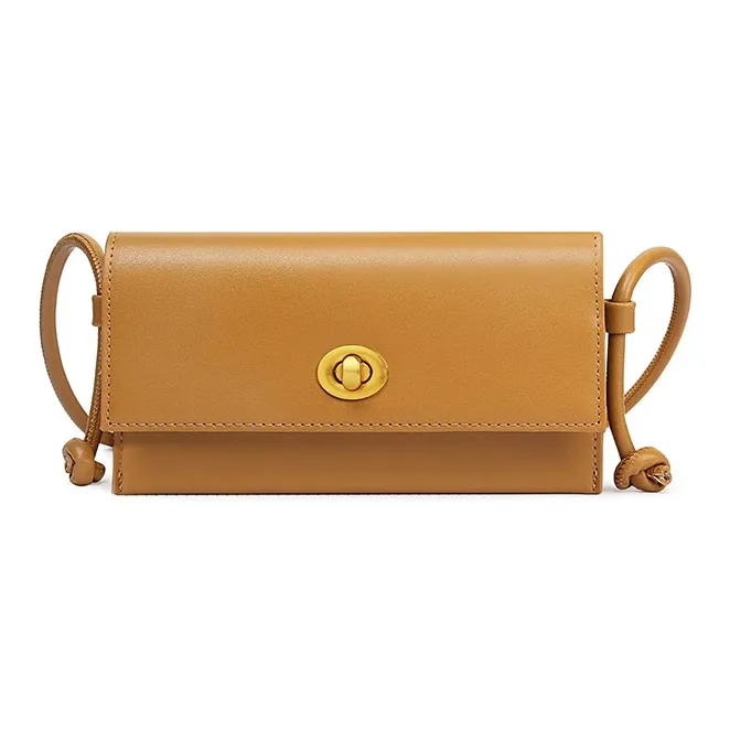 TUCANO PU Crossbody Bag, Shoulder Bag Trumpets Women's Black/Caramel Brown-1