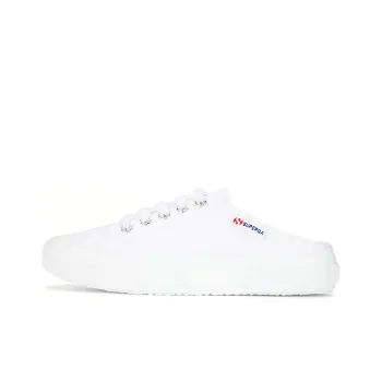 SUPERGA Wear resistant And Lightweight Low Top Canvas Shoes Women's White