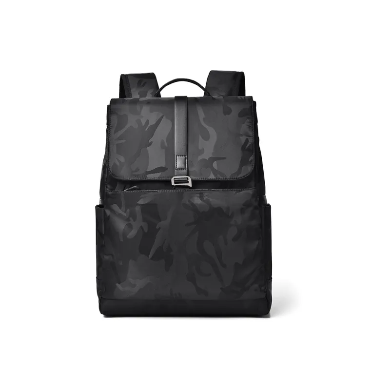 DOSRFINI Durable Fabric Backpack Regular Men's Black/Light Gray/Camouflage Black-7