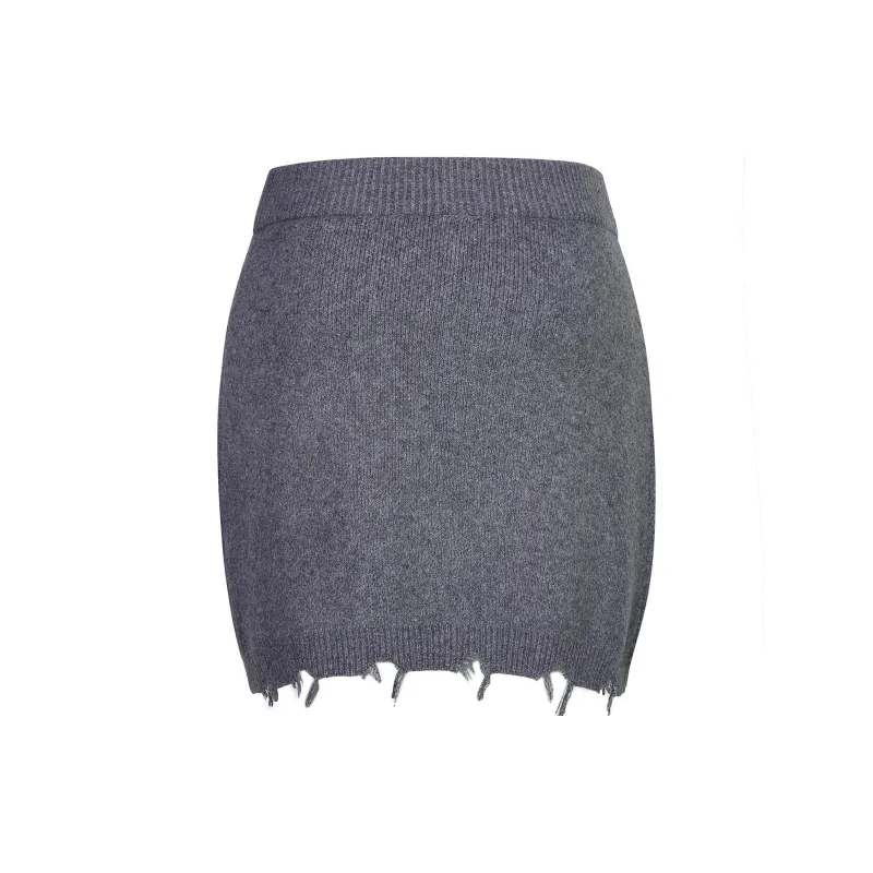 Guuka Hero Casual Short Skirts Women's Gray-1