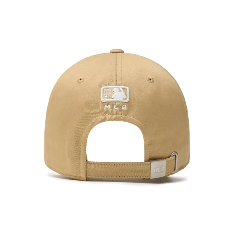 MLB Cotton Baseball Caps Unisex Beige-2
