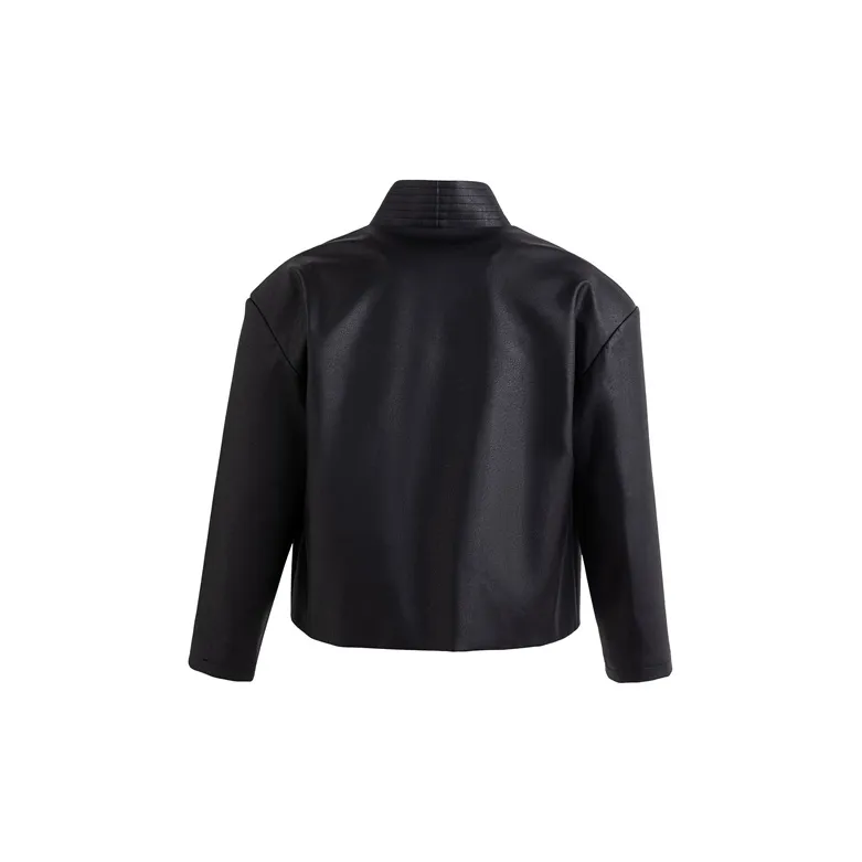 FRKM Jackets Coats Unisex Black-1